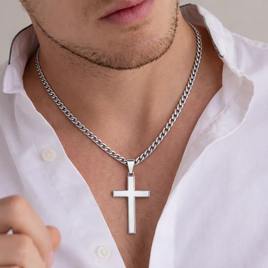 Cruz de Aço Inoxidável