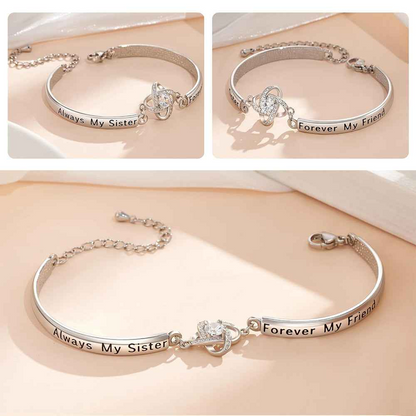 Pulseira de Trevo de Quatro Folhas